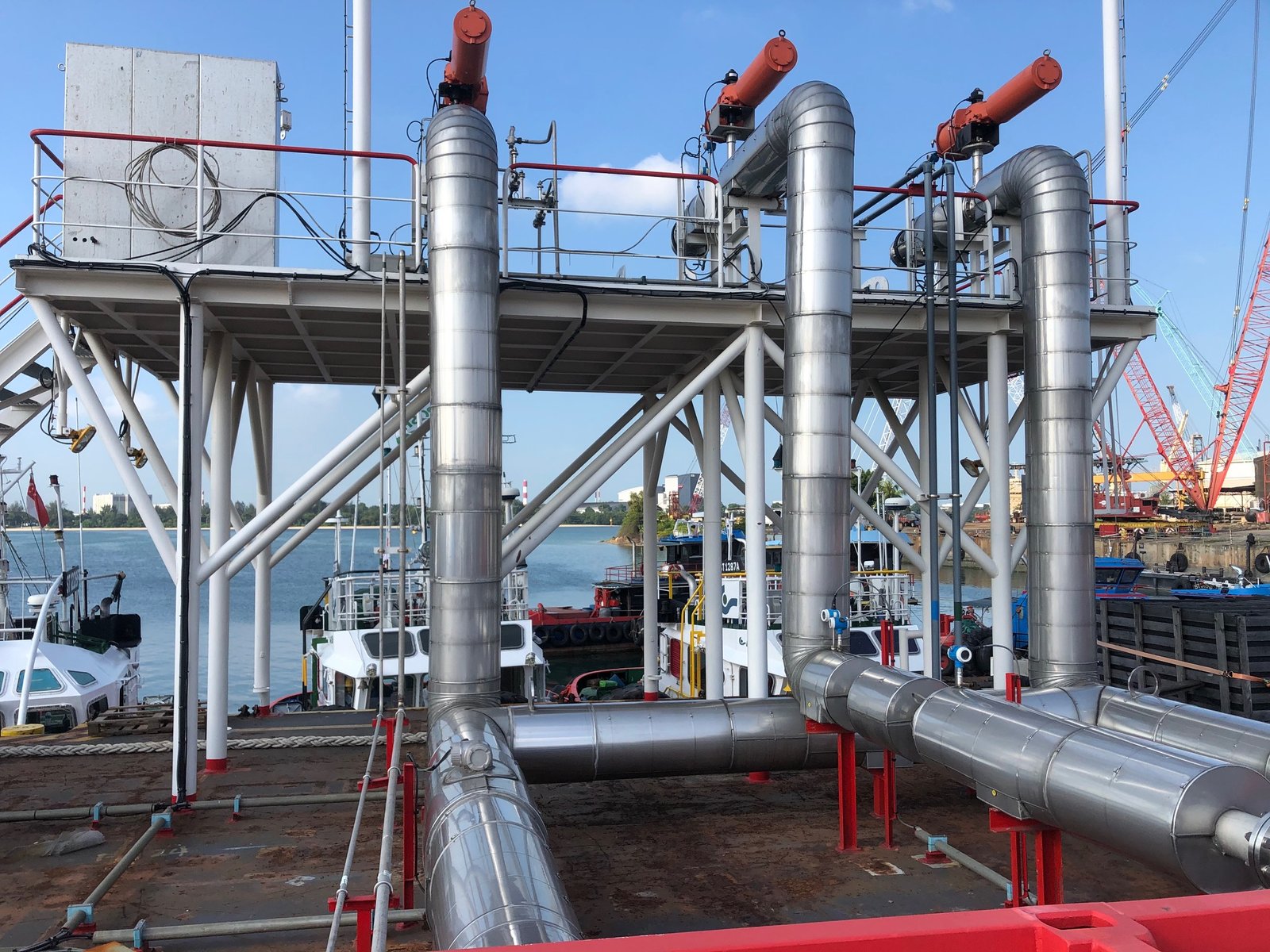 Cold Insulation PU foam with SS cladding